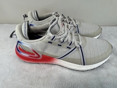 ADIDAS SOLARTHON PRIMEGREEN SPIKELESS GOLF GREY RED BLUE GW3445 MEN’S SIZE 8.5 - Image 1 of 4