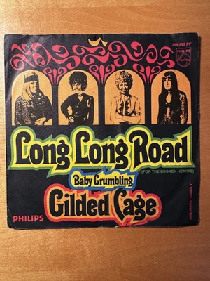 GILDED CAGE : Long Long Road / Baby Grumbling - PROMO - Philips , D  1969 - Bild 1 von 3