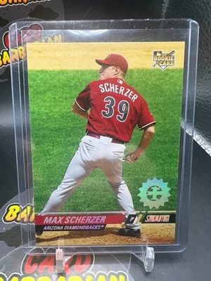 2008 年体育场俱乐部第 1 天 ISSUE-RETAIL #140 MAX SCHERZER 新秀 RC — 第 1/2 张图片