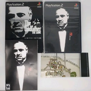Godfather: The Game Edizione Limitata Sony PlayStation 2 PS2 CIB con Manuale e Mappa - Foto 1 di 11