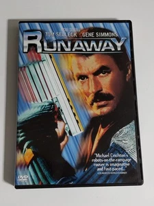 Michael Crichton RUNAWAY rare Sci-Fi dvd TOM SELLECK Gene Simmons (KISS) 1984 - Picture 1 of 3
