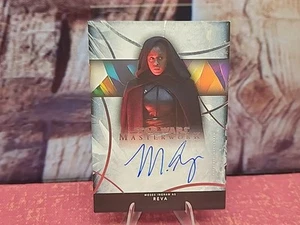 Autografo 2024 Topps Star Wars capolavoro Moses Ingram come REVA #A-MI - Foto 1 di 9
