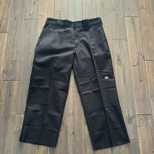 Dickies Twill Arbeitshose Loose Fit gerades Bein 36x27 schwarz Neu mit Etikett - Bild 1 von 4