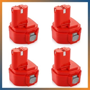 4X Batería PA12 Para Makita 1220 12V 4800mAh Ni-MH 1222 1233 1234 1235 192598 NUEVO - Imagen 1 de 23
