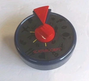 Original Scattergories Timer 1988 Blue Red Works Great! Wind Up - Picture 1 of 3