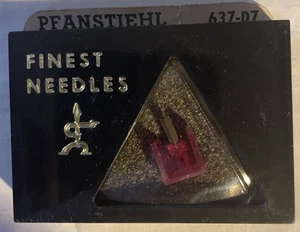 NOS GENUINE DIAMOND 637-D7 DT25H TURNTABLE STYLUS JVC DT-29, DT-32, and Others - Picture 1 of 2