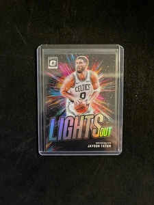 2024-25 Panini Donruss Optic Jayson Tatum Lights Out Silver Holo Prizm #12 - Picture 1 of 2