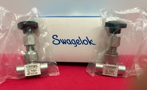 SWAGELOK WHITEY SS-31RF2 METERING FLOW VALVE - 1 BOX OF QTY 2 VALVES - Picture 1 of 9