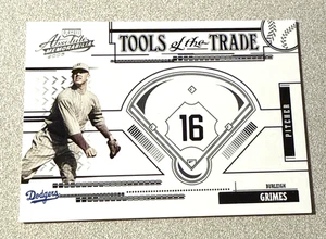 2005 Palyoff Absolute Tools Of The Trade schwarz #TT-109 Burleigh Grimes /100 - Bild 1 von 2