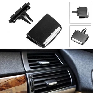 Black Air Vent Outlet Tab Clip For BMW X5 E70 X6 E71 24*33mm Front Replacement - Picture 1 of 12