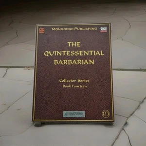 The Quintessential Barbarian Mongoose Publishing D&D 3rd Edition #4014 d20 - Bild 1 von 17