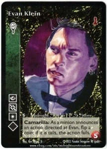 Evan Klein Malkavian New Blood 2022 V:TES VTES Vampire CCG - Picture 1 of 1