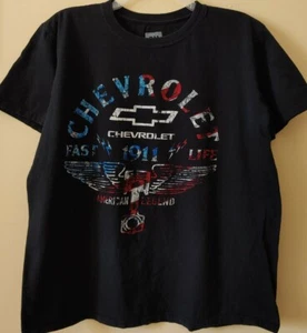 Chevrolet American Legend T-Shirt - Größe L - KOSTENLOSER VERSAND - Bild 1 von 3