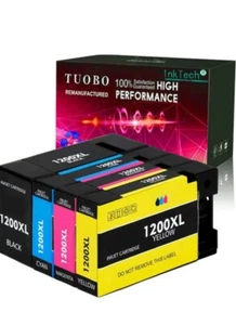 Tuobo kompatible Tintenpatrone Ersatz für PGI-1200XL PGI-1200 XL 1200XL... - Bild 1 von 6