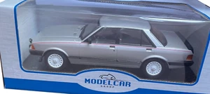 model road car MCG 18311 MCW Ford Granada Mk.2 2.8 Injection Silver diecast 1:18 - Picture 1 of 4