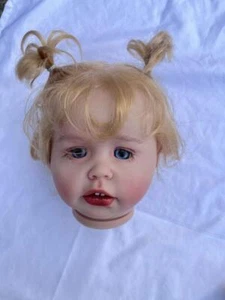 25in Lifelike Ariel Reborn Baby Doll DIY Painted Hand-Rooted Hair Girl Gift Kit - Picture 1 of 5