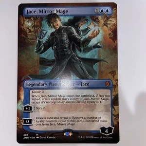 MTG Jace, Mirror Mage Zendikar Rising 281 Regular Mythic Extended Art - Bild 1 von 6