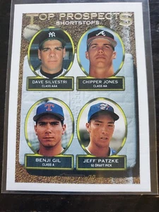 1993 Topps Gold: #529 Chipper Jones RC MINT - Picture 1 of 2