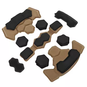 (Desert Color)Helmet Padding Kit Memory Foam Pad Protective Mat Universal M FD - Picture 1 of 12