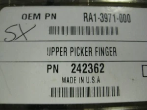 HP LaserJet II III upper Picker Finger RA1-3971-000 4pc 🇺🇸 business FAST SHIP! - Picture 1 of 3
