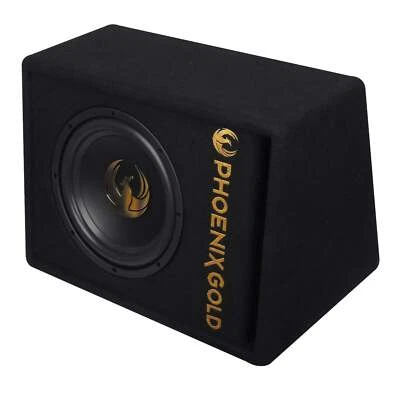 Phoenix Gold Z10AB 10 Inch Active Sub Amplified Subwoofer Enclosure 200w RMS - Image 1 of 4