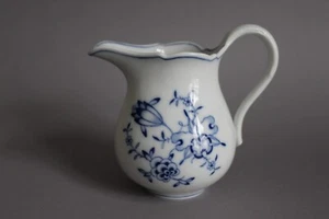 Meissen Blaue Orchidee Großes Milchkännchen Kanne H 12,5 cm Deputat - Picture 1 of 7