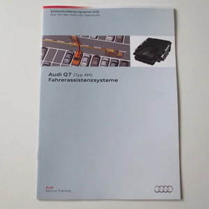Audi SSP 635 Selbststudienprogramm Audi Q7 Typ 4M Parkassistent Heckradar Kamera - Bild 1 von 2