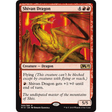 MTG Core 2019 - Shivan Dragon - NM Card