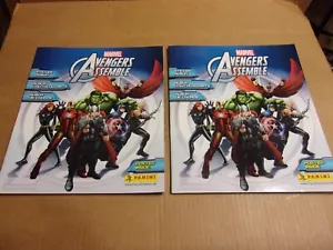 FOUR 2013 Marvel Avengers Assemble Sticker Album w/Poster+40 Stickers Panini New - Picture 1 of 1