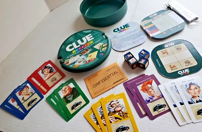 Clue Express Travel Classic Detective Game Parker Brothers 2007 ~ Complete - Image 1 of 4