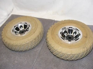 INVACARE PRONTO & MORE PRIMO DUROTRAP 3.00-4 WHEELS & RIMS**SET**MULTIPLE MODELS - Picture 1 of 8
