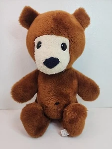 Oso de peluche marrón vintage 1976 peluche realmente animal justo 14" buen estado - Imagen 1 de 17