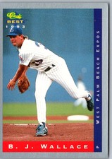 1993 Classic Best B.J. Wallace #32 West Palm Beach Expos