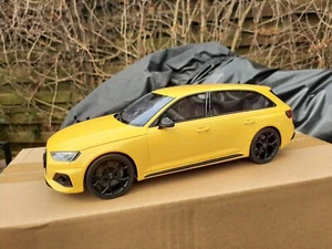GT Spirit GT935 Audi RS4 B9 Avant 25th Anniversary Yellow #393 / 999 UK Seller - Picture 1 of 16