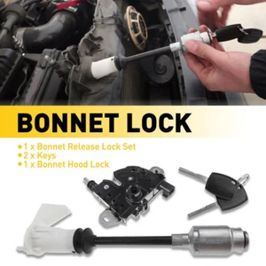 1343577 Bonnet Release Lock Latch Repair Set Kit For FORD FOCUS MK2 2004-2012 - Picture 1 of 12