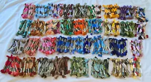 LOT 800 SKEINS DMC EMBROIDERY FLOSS THREAD Various Colors - Picture 1 of 11