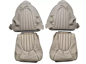 Fits: Jaguar XK8 1997-2000 Premium Seat Covers CASHMERE Vinyl - Foto 1 di 3