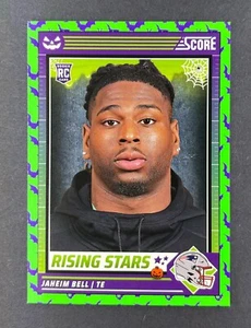 JAHEIM BELL * TARJETA DE NOVATO * (RC) 2024 Score-A-Treat GREEN BATS #20 - Imagen 1 de 2