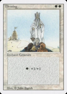 1x Blessing - LP - Revised Edition - SPARROW MAGIC mtg - Picture 1 of 1
