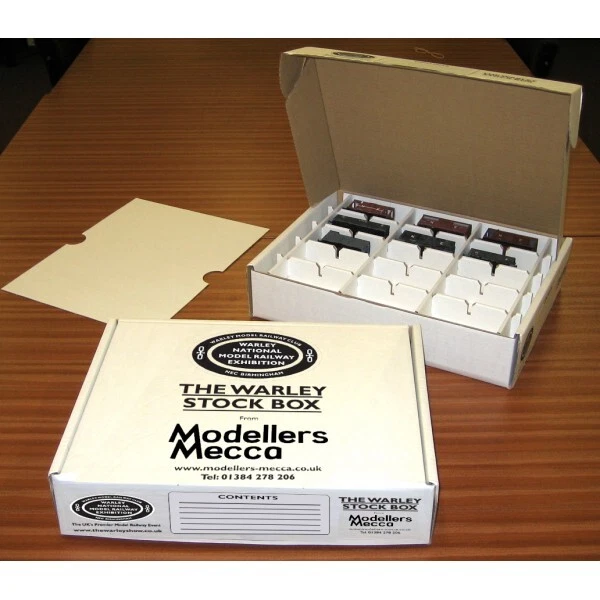 OO Gauge Model Railway Storage Warley Stock Box by Modellers Mecca - Image 1 of 4