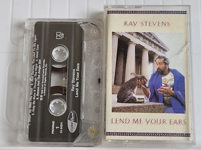 RAY STEVENS - LEND ME YOUR EARS (Cassette, 1991, Curb/Capitol) - Image 1 of 2