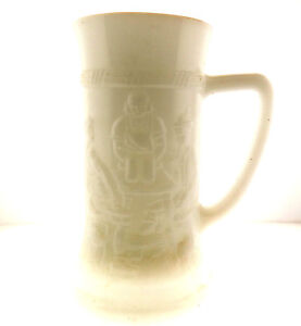 Vintage Federal White Milk Glass Mug Beer Cup 