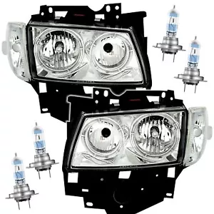 Angel Eyes Scheinwerfer Set für VW T4 96- Klarglas OSRAM Night Breaker 220 H7 - Bild 1 von 6