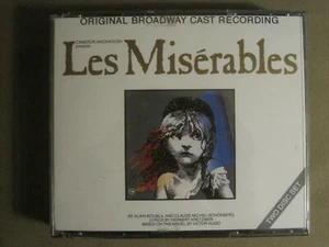 LES MISERABLES (ORIGINAL BROADWAY CAST AUFNAHME) 2-CD '87 GEFFEN + BUCH NM - Bild 1 von 4