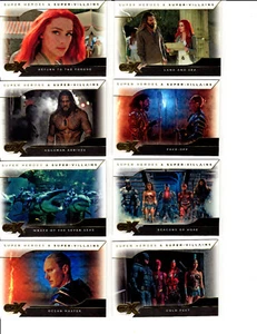 CZX DC Super Heroes & Villains Complete 54-Card Base Set - Picture 1 of 7