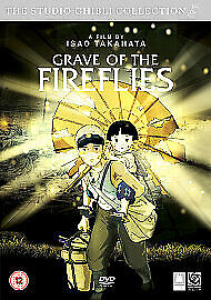 Grave of the Fireflies (1988) DVD Isao Takahata AS NEW FREE POSTAGE 