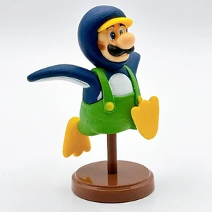 Choco Egg New Super Mario Bros. Wii 2 Mini Figure "Penguin Luigi" Furuta Japan - Picture 1 of 8