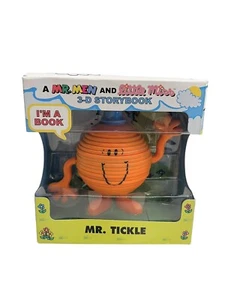 Mr. Men 3-D Story Book Mr Tickle 3 Dimensional Book Character By Hargreaves New - Picture 1 of 7