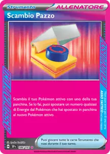 Pokemon TCG Scambio Pazzo 186/191 ITA NM Surging Sparks Asso Tattico Ace Spe - Imagen 1 de 1