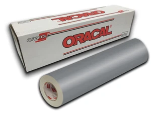 12" X 5yd - Telegrey Oracal 651 Craft & Hobby Cutting Vinyl Roll - Picture 1 of 65